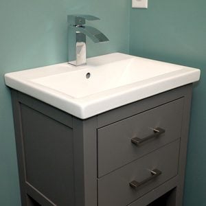 如何安装新的浴室洗手盆和水槽